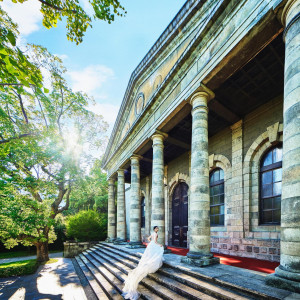 下見した会場の写真