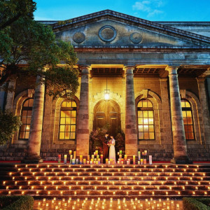 トワイライトタイムもおふたりの希望に合わせた会場コーディネートを実現できます|ジェームス邸の写真(57109557)