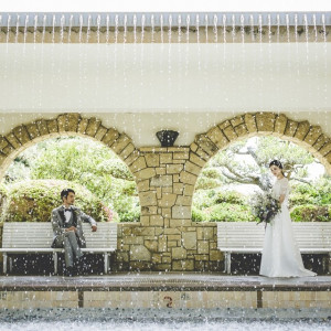 水と緑にあふれたフォトジェニックな空間|ジェームス邸の写真(5408463)