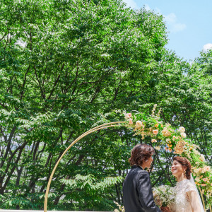 ガーデンを着飾るアイテムも多数取り揃えている|ノートルダム八戸/FIVESTAR WEDDINGの写真(20167720)