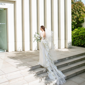 中庭での写真撮影もオススメ！|ノートルダム八戸/FIVESTAR WEDDINGの写真(33662436)