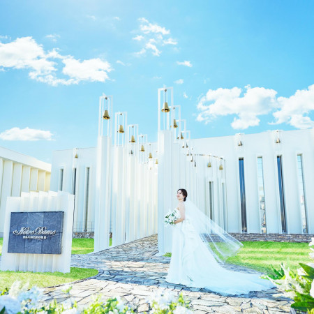 開放的なプライベートガーデンも貸切！