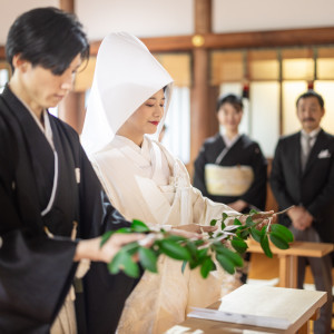 厳かで“凛”とした雰囲気の大切にしたい儀式|若宮の杜 迎賓館の写真(42120282)