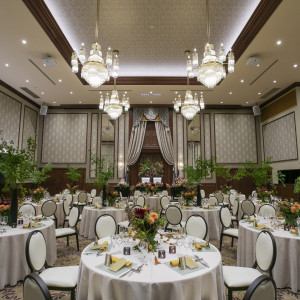クラシックな空間での晩餐会100名迄の『TACHIBANAの間』|若宮の杜 迎賓館の写真(7881804)