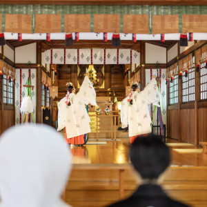 尾張名古屋の総鎮守「若宮八幡社」では本格神前式が叶う