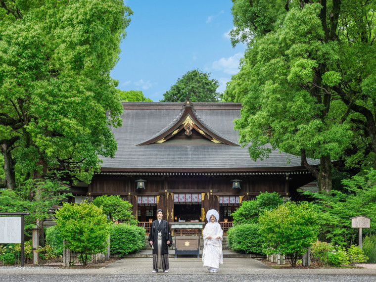 【境内や館内等、招かれたゲストが楽しめる空間を多数ご用意】