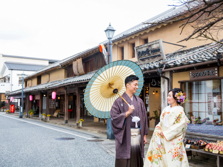 九州屈指の小京都】日本遺産認定・歴史の町「豆田」で結婚式を