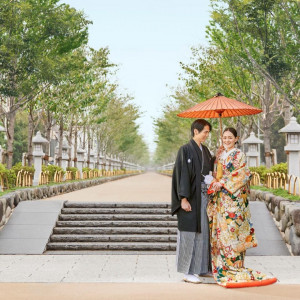 満員御礼★【月イチ＊挙式×前撮り優待】四季彩る伝統挙式×黒毛和牛試食