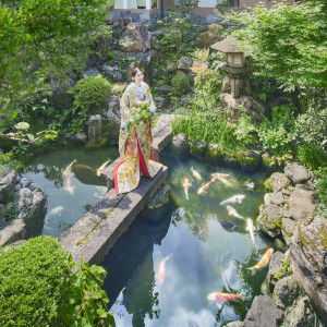 日本美を感じる庭園|KOTOWA 鎌倉 鶴ヶ岡会館（コトワ 鎌倉 鶴ヶ岡会館）の写真(33422823)
