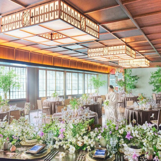 【月イチ＊豪華8大特典】四季が彩る伝統挙式×特選和牛試食×和モダン会場