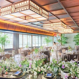 【月イチ＊豪華8大特典】四季が彩る伝統挙式×特選和牛試食×和モダン会場