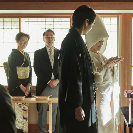 伝統的な神前式