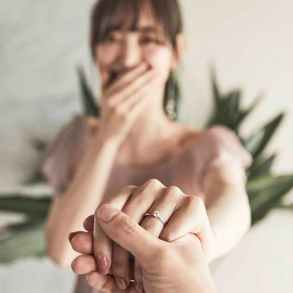 新婦様へサプライズプロポーズ