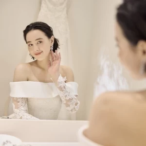 ブライズルームで事前にヘアメイクリハーサルも可能|アルカンシエル luxe mariage 大阪（アルカンシエルグループ）の写真(47712269)