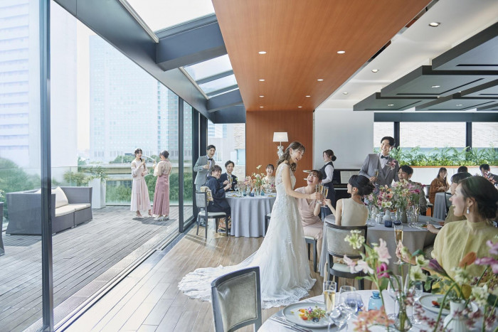 人数やテーマに合わせて、レイアウトも自在に変えられる！