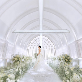 【愛され花嫁ALL体験】純白チャペル×大人気演出*フルコース試食