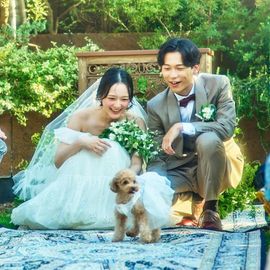 大切な家族のペットも一緒◆貸切空間で自由に叶えるペット婚相談