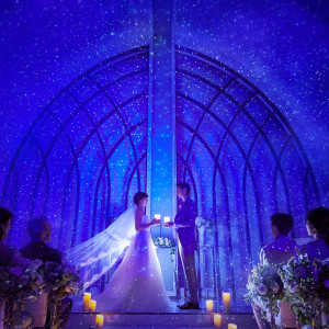 ＼花嫁ALL体験*ドレス試着＆ギフト1.5万付／星空演出＊豪華試食