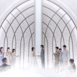 熟練スタッフがフルサポート。おふたりの最幸の日をお手伝い