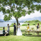 絶景広がるガーデンで贅沢な貸切ウェディング