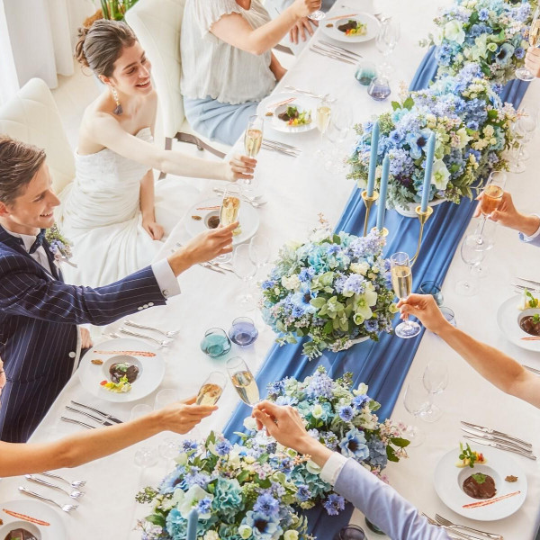 フロア内独立型会場だから、周りを気にせず思い思いのパーティを