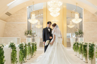 GLOWの光に包まれる誓い|ザ・グローオリエンタル名古屋の写真(55459269)