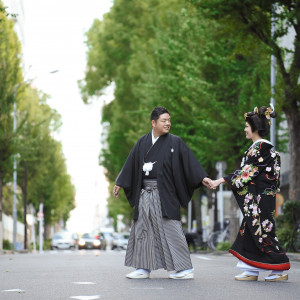 グローへ続く並木道も素敵な想い出に|ザ・グローオリエンタル名古屋の写真(2317294)