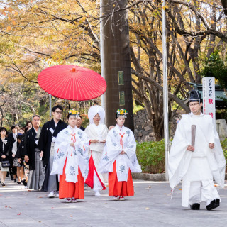 本格的な和挙式をご希望の方には神社挙式をサポート