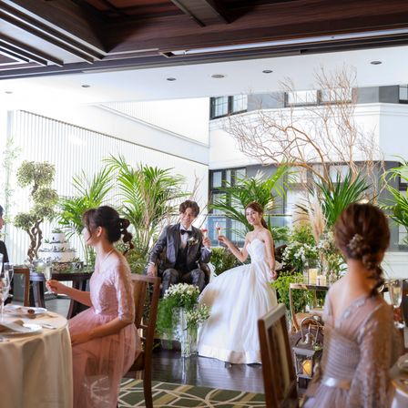開放感あふれるガーデンで心も踊る結婚式を|ザ・グローオリエンタル名古屋の写真(21179742)
