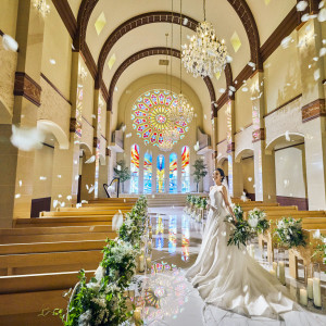 下見した会場の写真