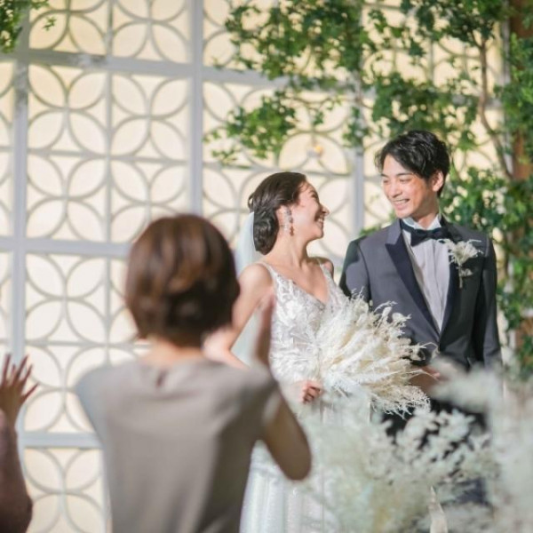 アットホームな挙式が叶う