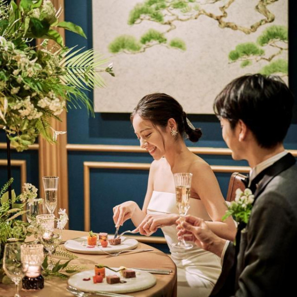 フォトの後にゆったりとお食事が叶う