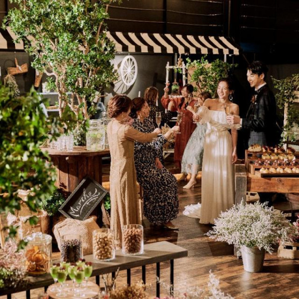 デザートはマルシェスタイルで