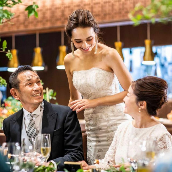 ゲストと距離の近いパーティ