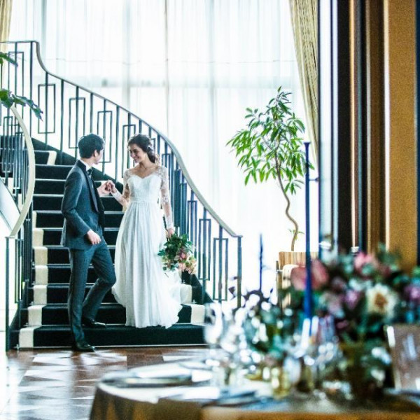 階段での撮影も可能