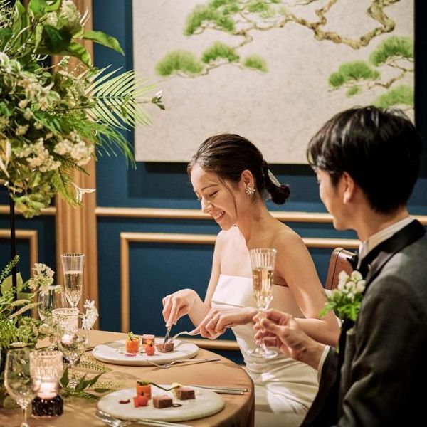 フォトの後にゆったりとお食事が叶う