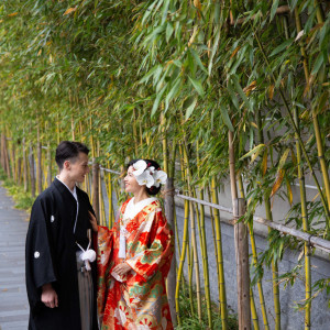 和の結婚式を望む二人には、本格神前式をおすすめ|ザ・リッツ・カールトン京都の写真(18892234)