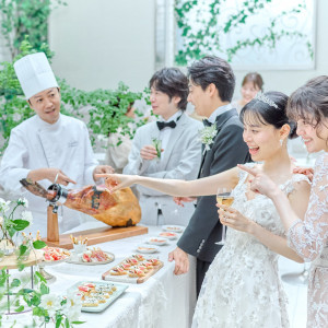 【生ハム】は原木からシェフがスライス|アルカンシエル南青山（アルカンシエルグループ）の写真(52877716)