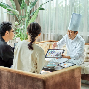 料理の打ち合わせも可能|アルカンシエル南青山（アルカンシエルグループ）の写真(52884653)