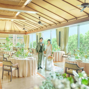 披露宴会場【ビアンフェナチュール】|アルカンシエル南青山(アルカンシエルグループ)の写真(52877702)