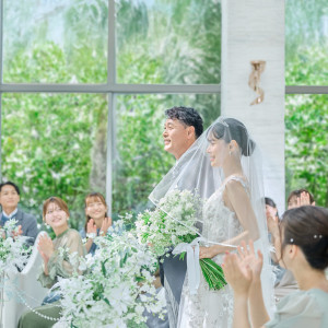 感動的な新婦入場シーン|アルカンシエル南青山（アルカンシエルグループ）の写真(52877717)