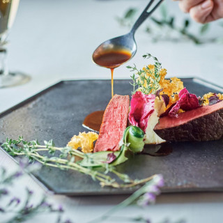 ★ギフト1万★全館貸切見学*厳選牛×オマール*ハーフコース試食