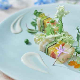 ご家族での結婚式だからこそ、こだわりぬいたお料理を