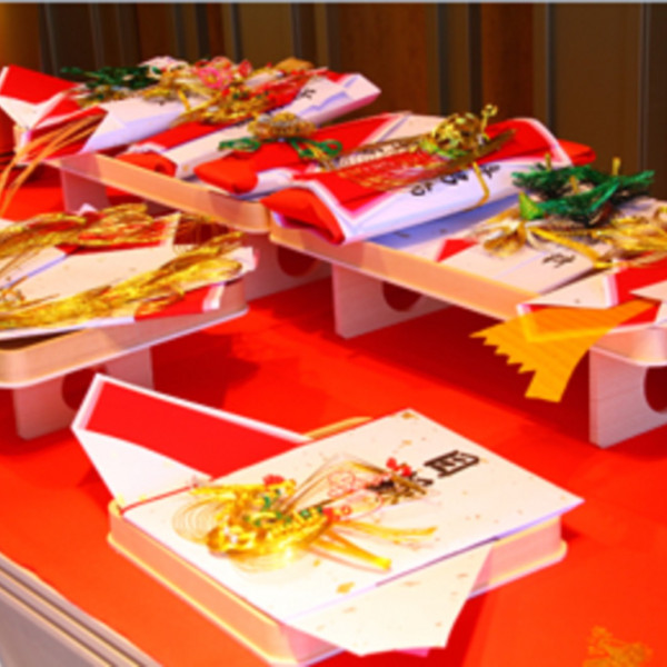 ご両家の縁を感じるご結納式を