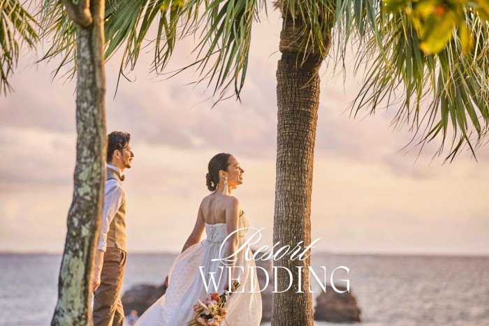 【那覇空港からも好アクセス】人気観光地 - 北谷エリアでResort WEDDING -