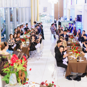 貸切でアットホームな披露宴ができるレストランウェディング！
友人だけの1.5次会も人気スタイル【みなとみらい sea＆terrace ～DANZERO～】|みなとみらい sea＆terrace ～DANZERO～の写真(55484116)