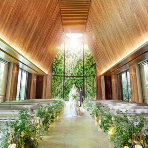 連休SP【Amazonギフト】光溢れる森のチャペル×特選牛試食×貸切W