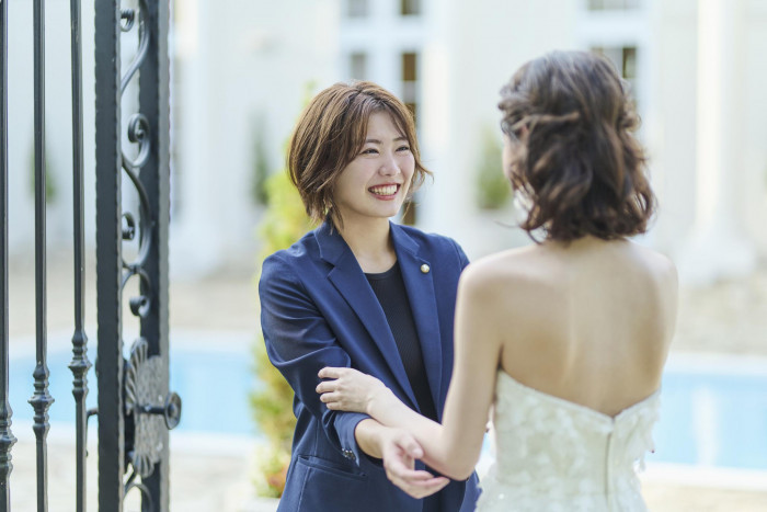 経験豊富なウエディングプランナーが在籍。おふたりのこだわりをお伺いし提案します。