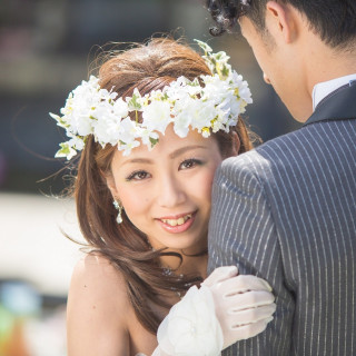 お好きなドレスを試着体験!800着から自由に選べる!