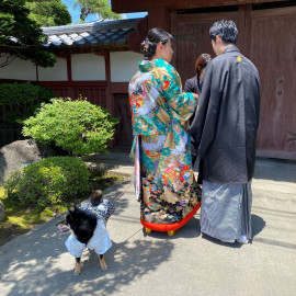 【ペットが一緒の結婚式をご検討の方へ】人前式＆お食事会相談会